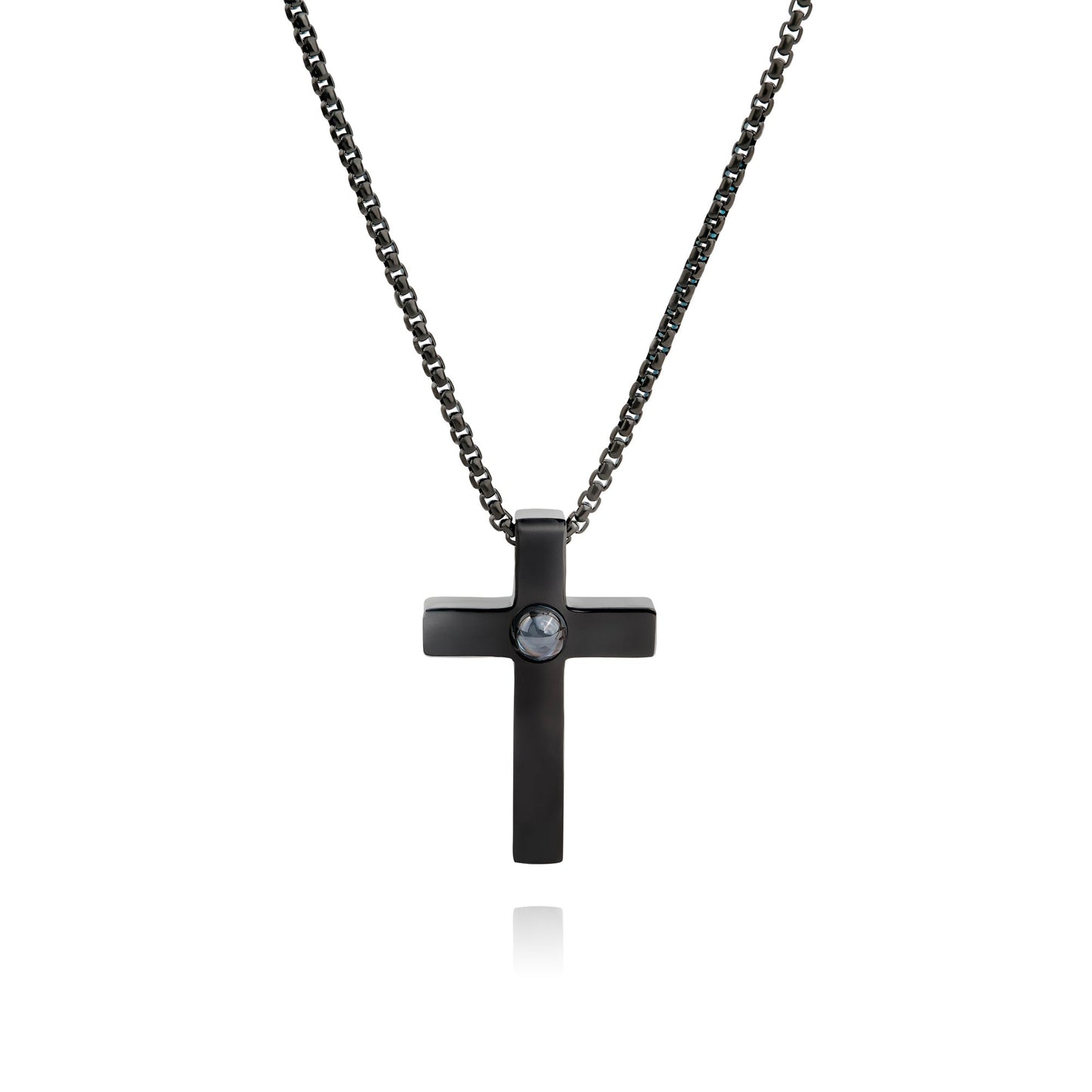 Personalised Photo Necklace – Cross
