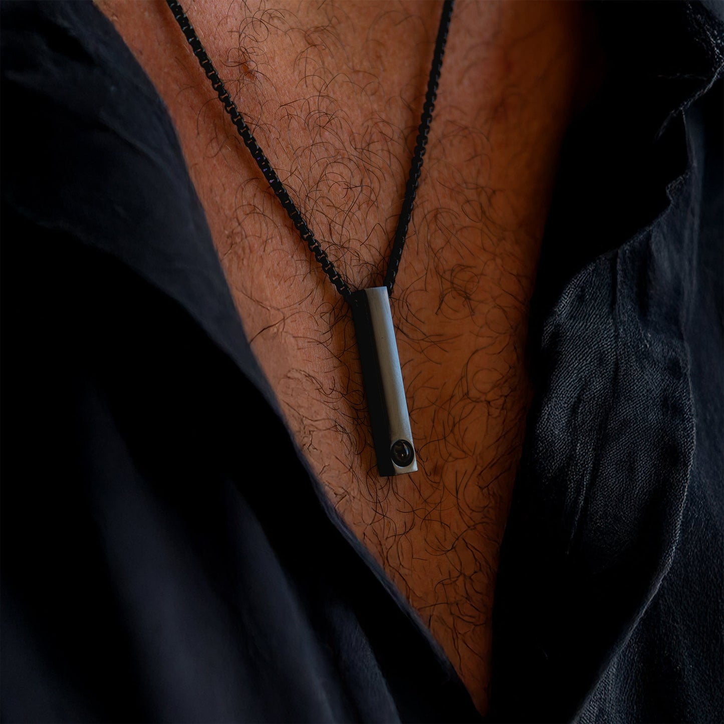 Personalised Photo Necklace – Bar B-Chain