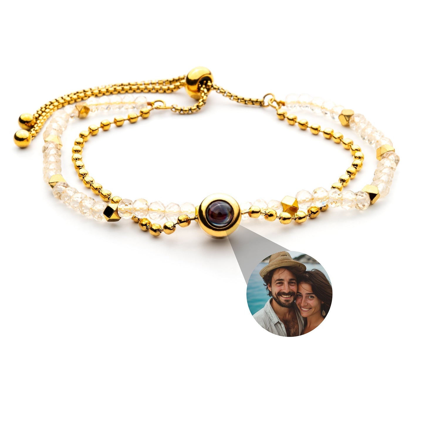 Personalised Photo Bracelet – Crystal