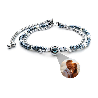 Personalised Photo Bracelet – Crystal