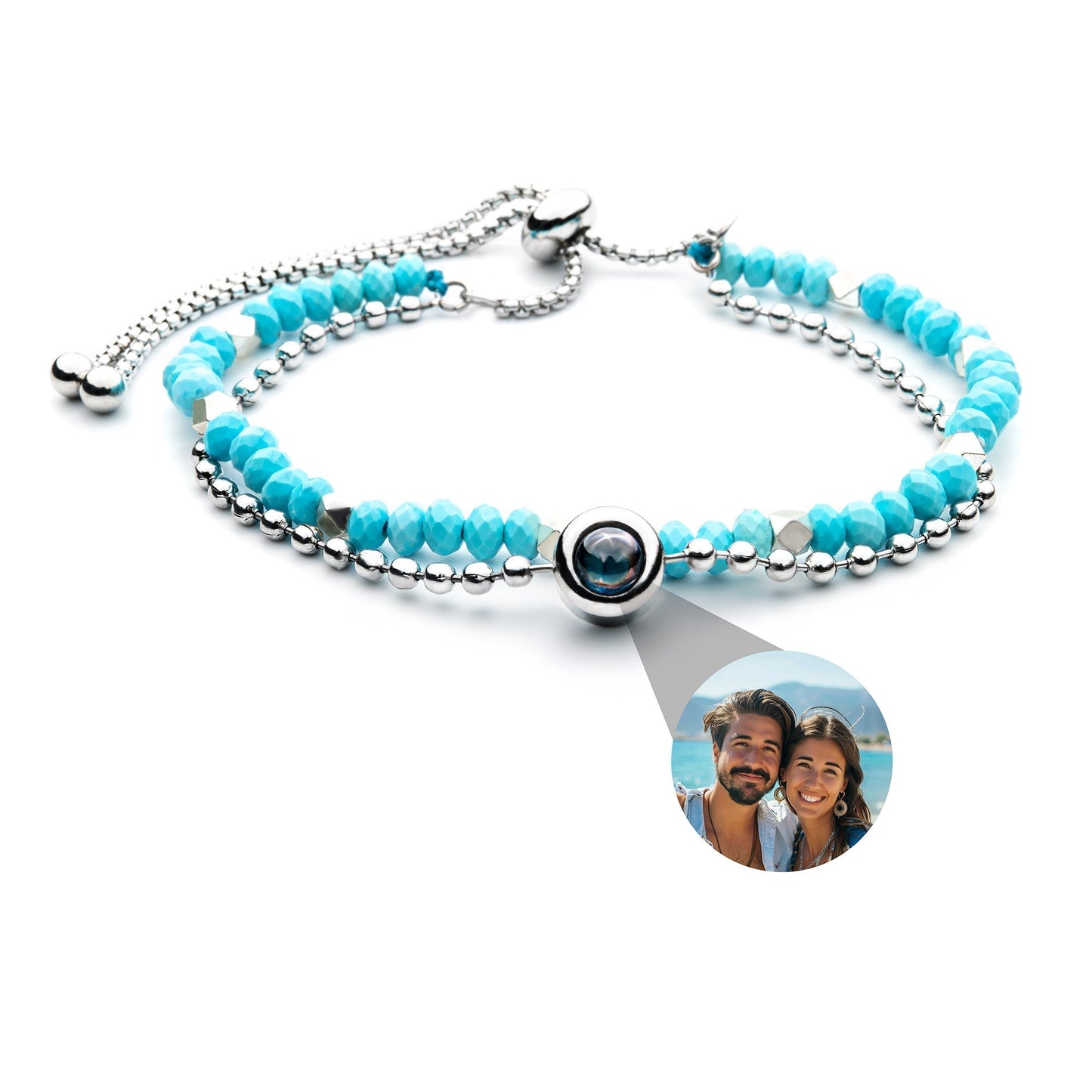 Personalised Photo Bracelet – Crystal