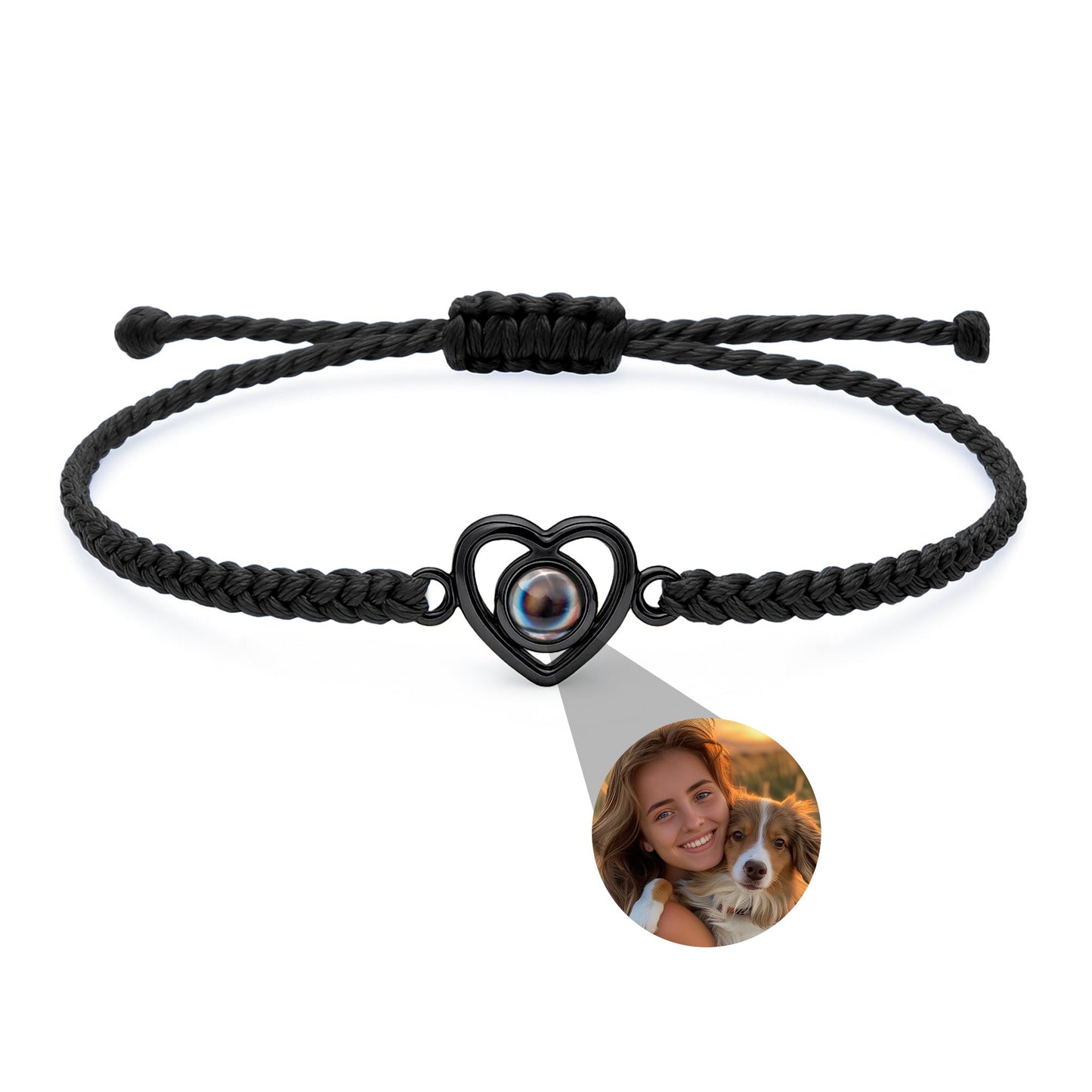 Personalised Photo Bracelet – Heart