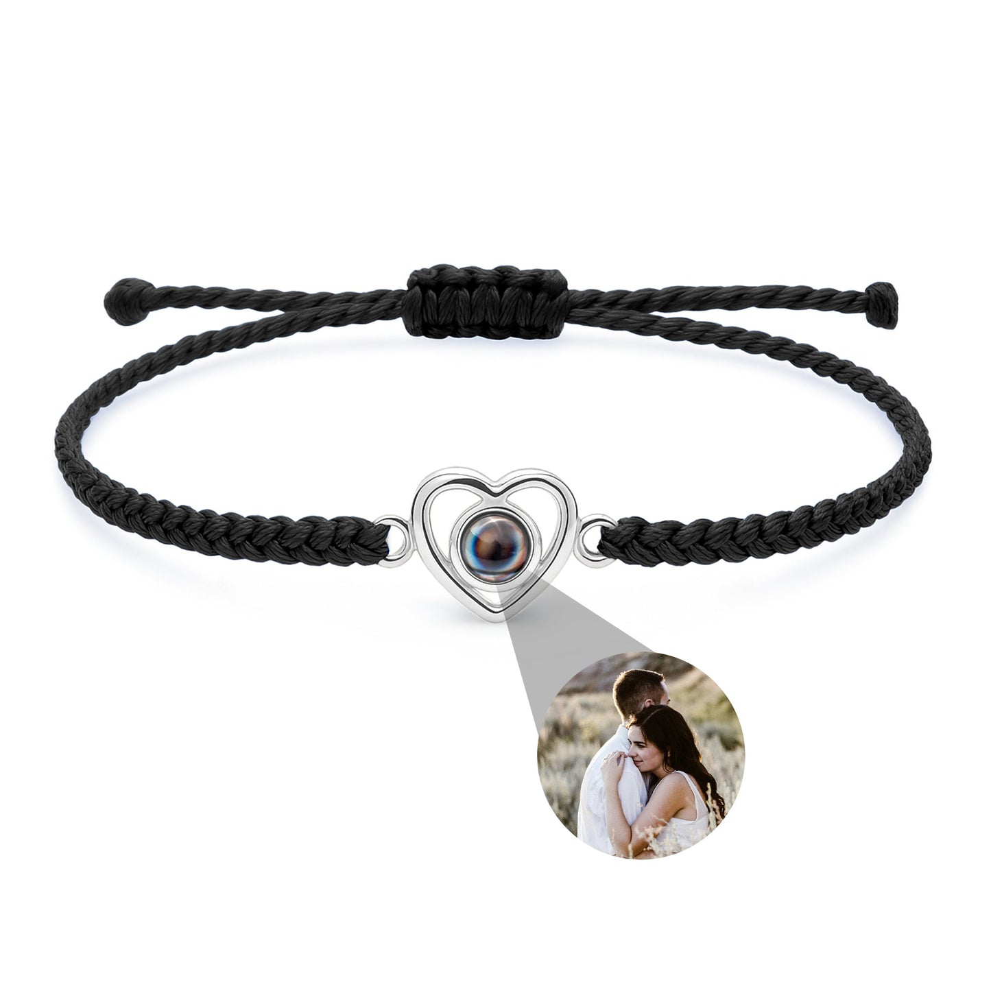 Personalised Photo Bracelet – Heart