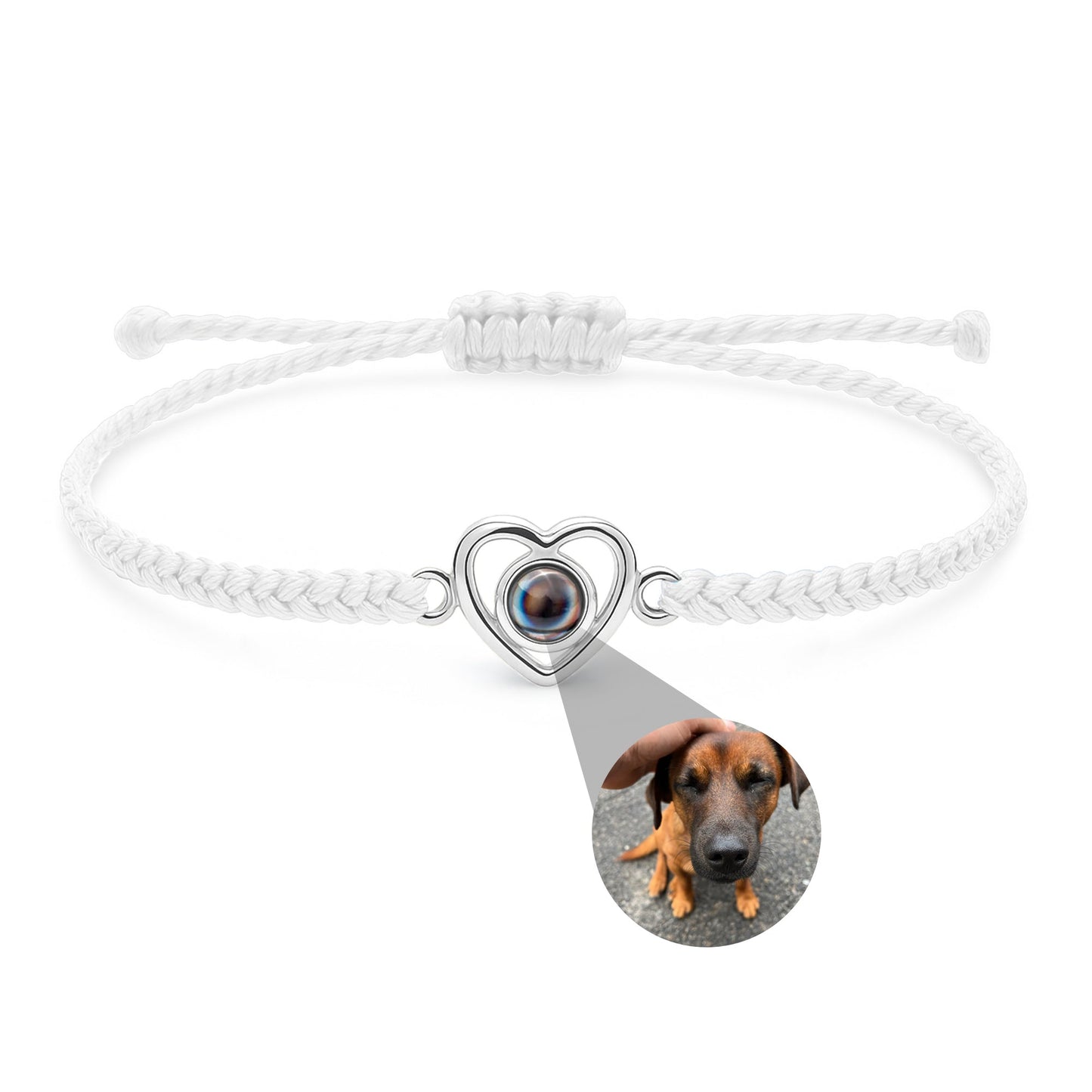 Personalised Photo Bracelet – Heart
