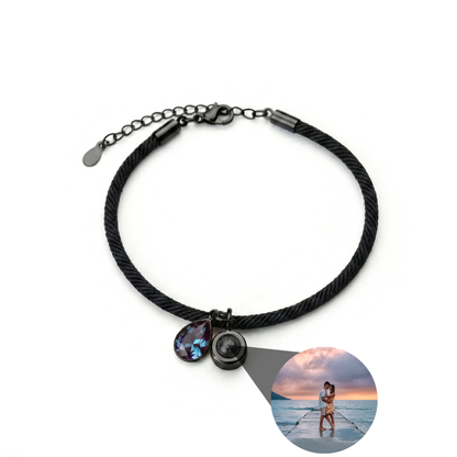 Personalised Photo Bracelet – Essence Birthstone