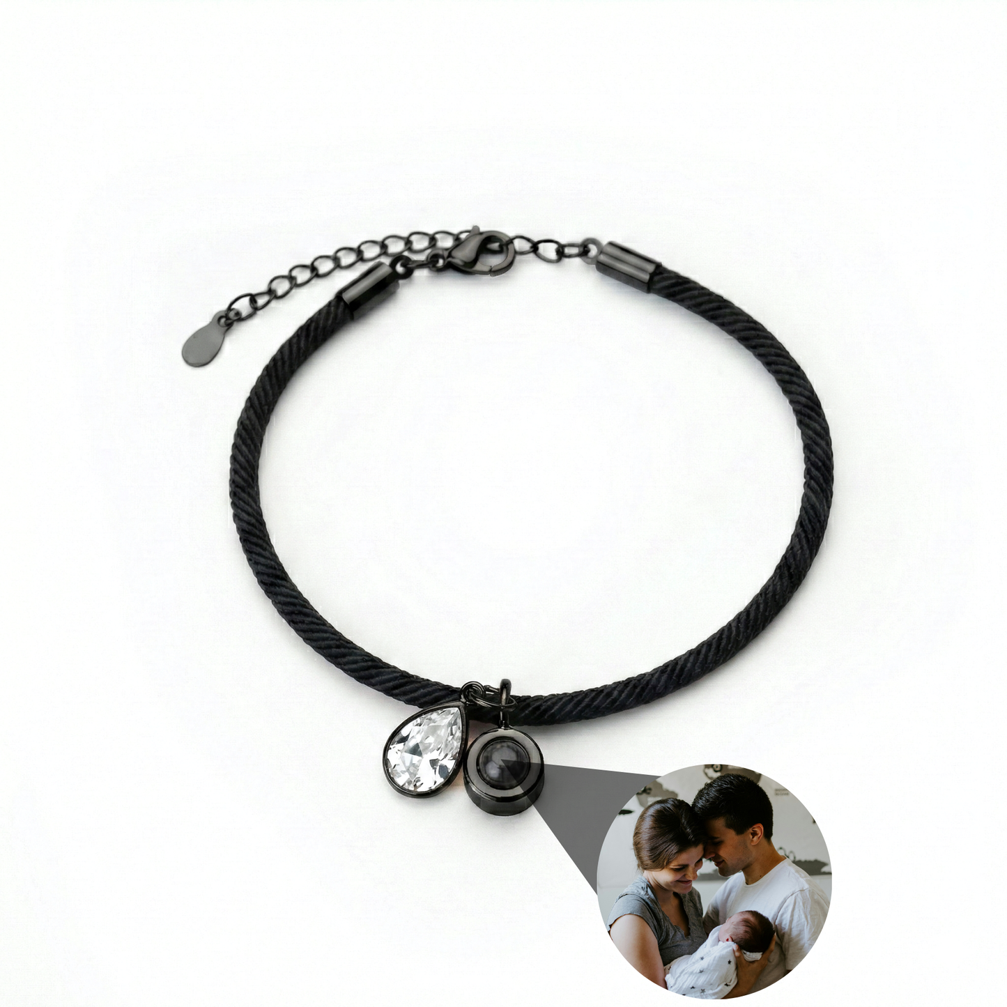 Personalised Photo Bracelet – Essence Birthstone