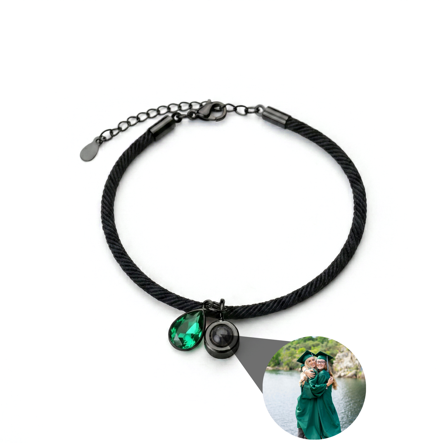 Personalised Photo Bracelet – Essence Birthstone