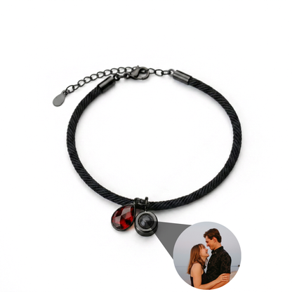 Personalised Photo Bracelet – Essence Birthstone