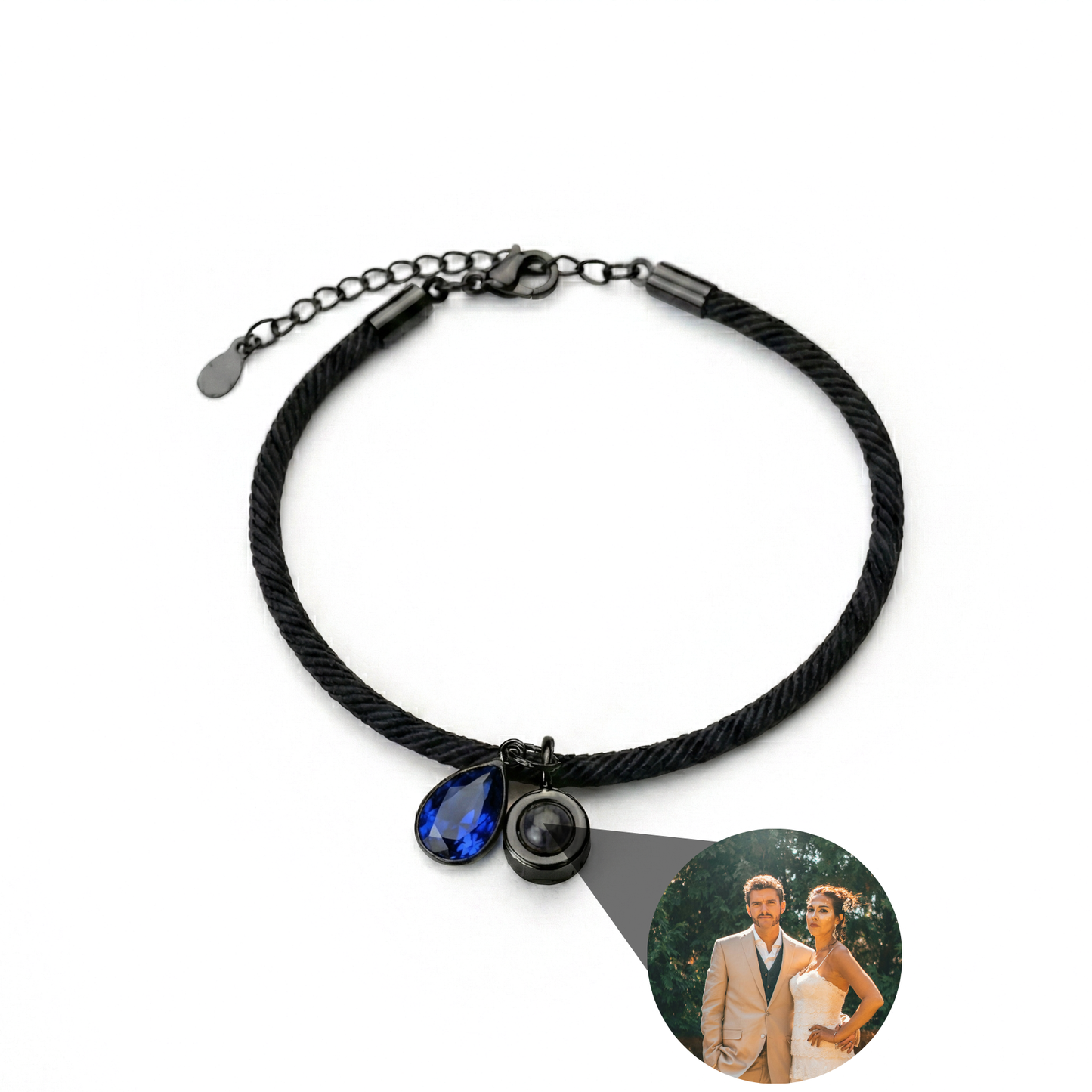 Personalised Photo Bracelet – Essence Birthstone