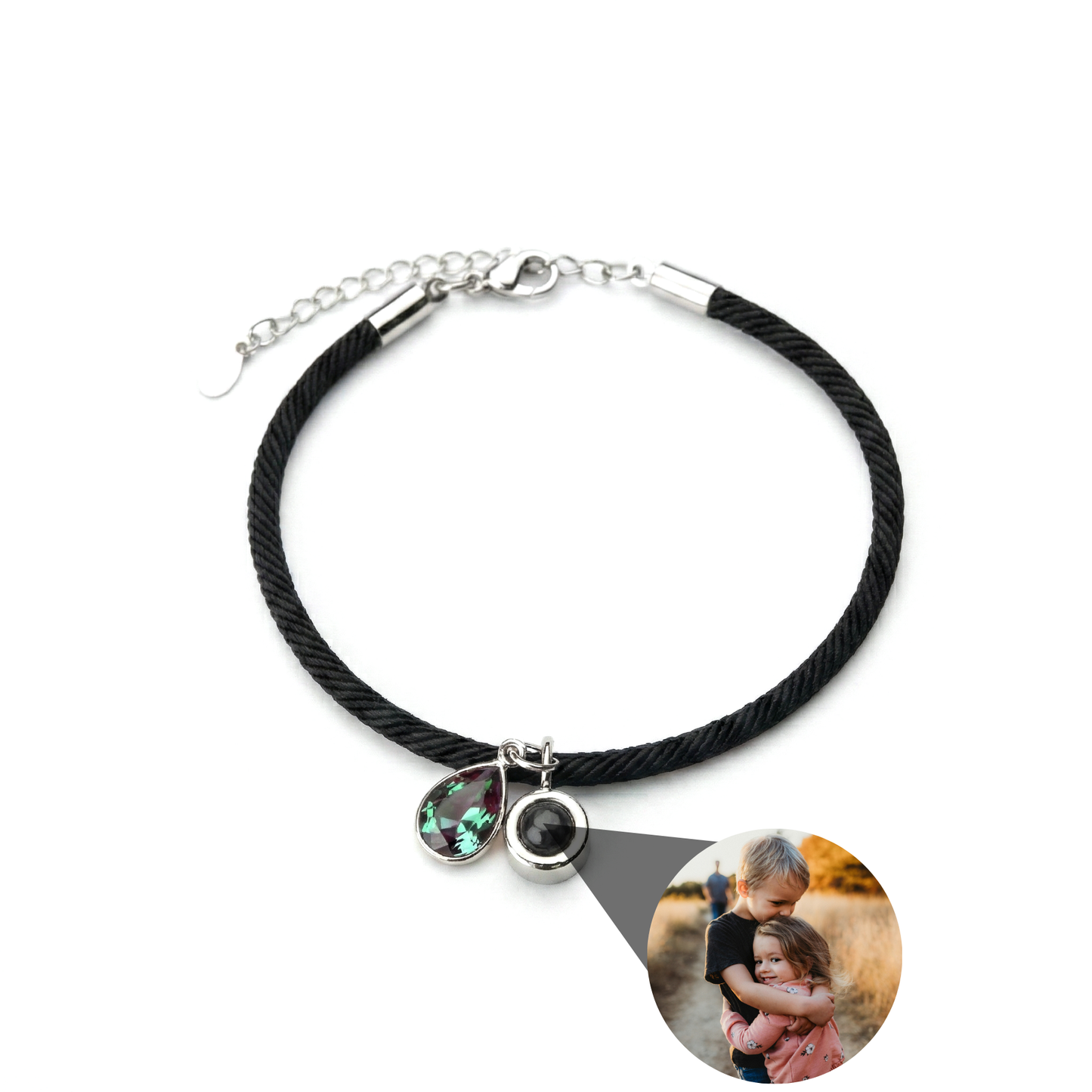 Personalised Photo Bracelet – Essence Birthstone