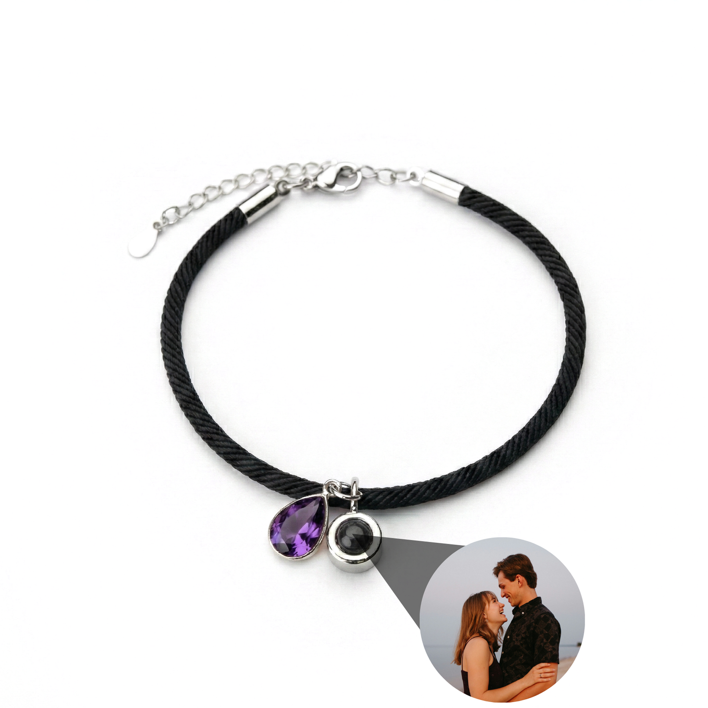 Personalised Photo Bracelet – Essence Birthstone