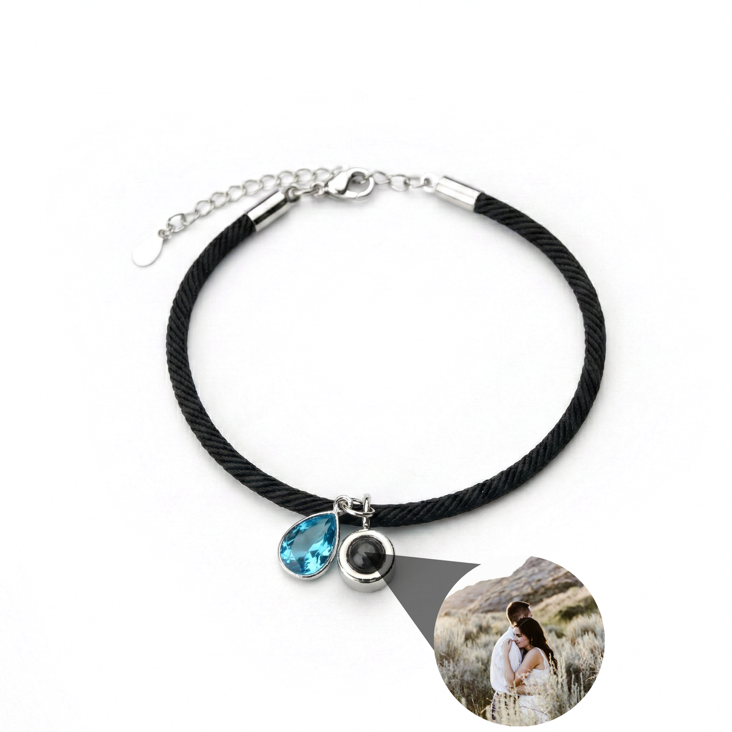Personalised Photo Bracelet – Essence Birthstone