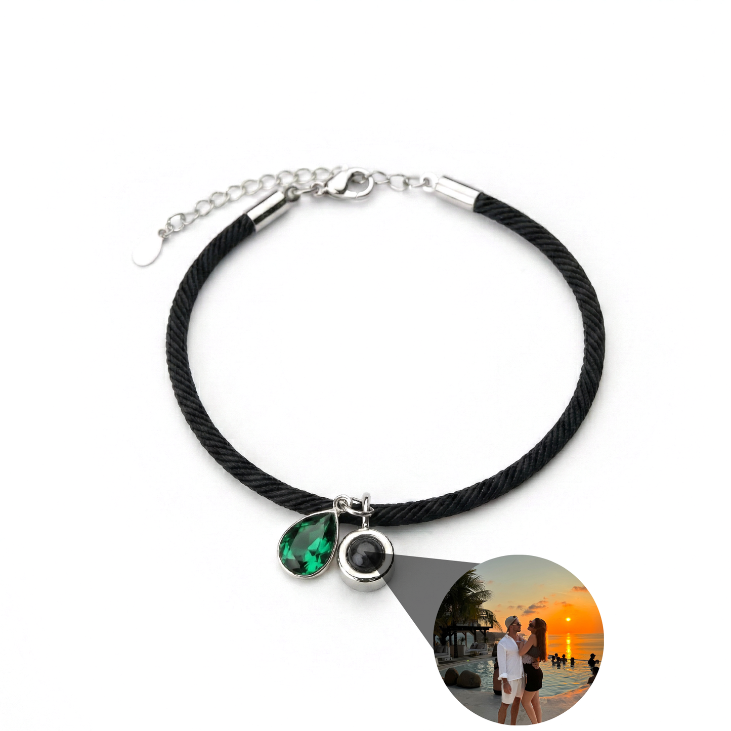 Personalised Photo Bracelet – Essence Birthstone