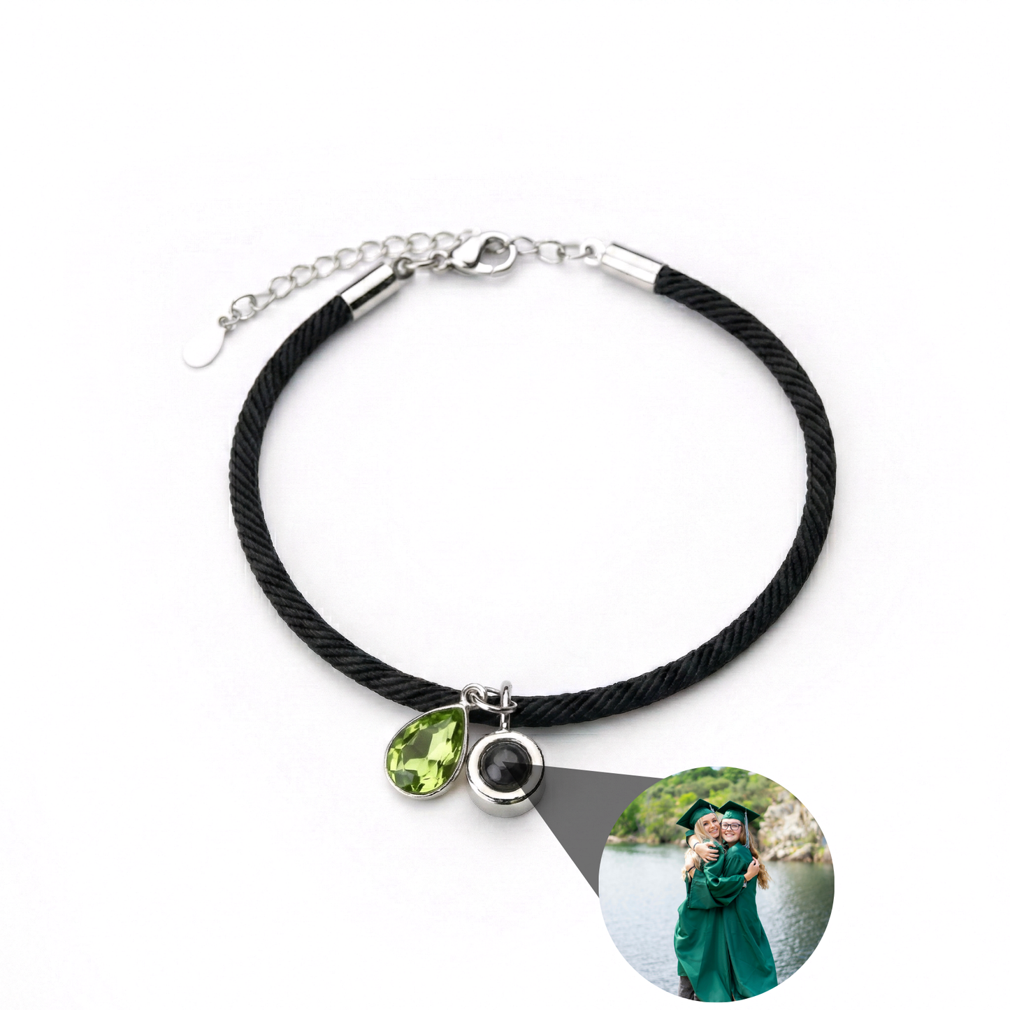 Personalised Photo Bracelet – Essence Birthstone