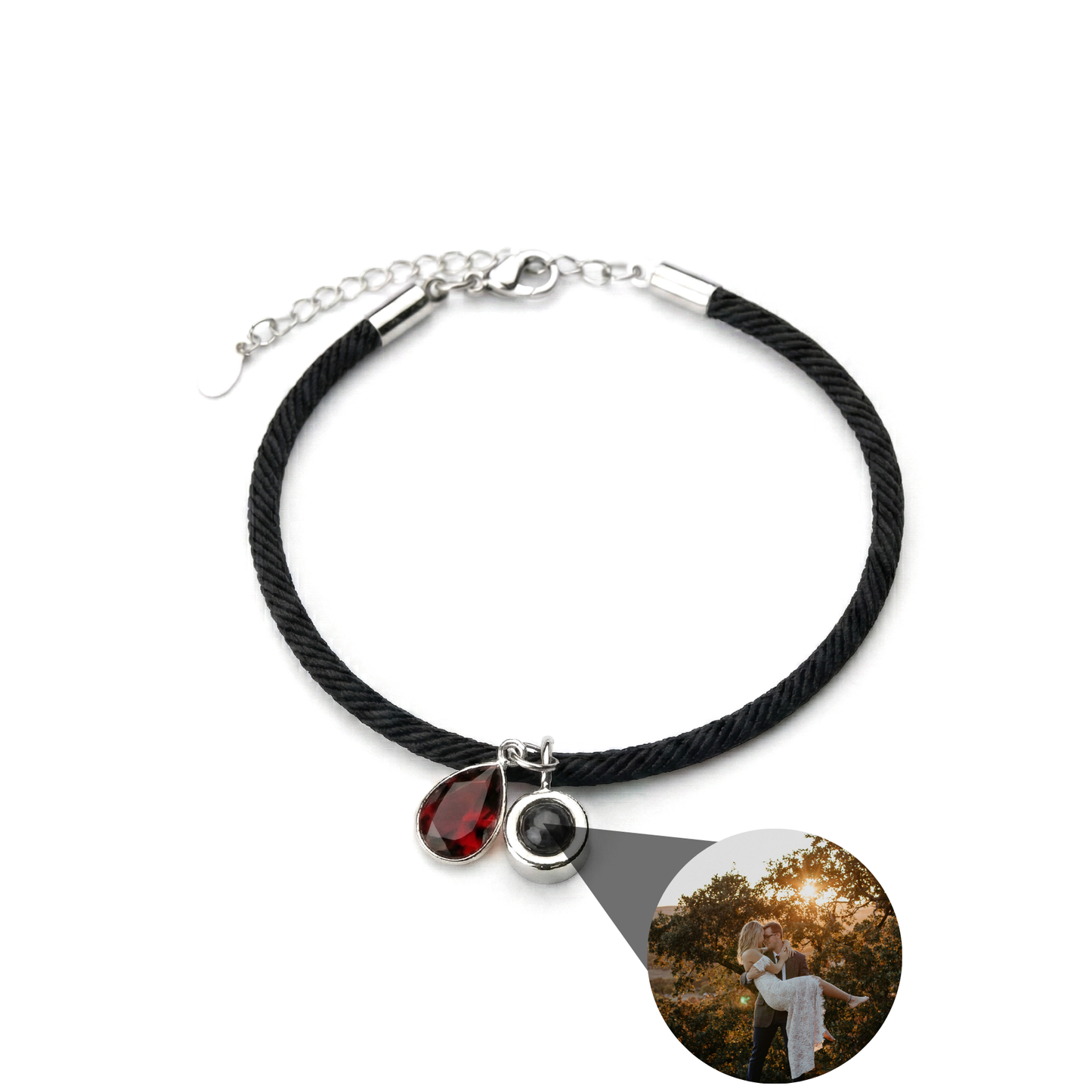 Personalised Photo Bracelet – Essence Birthstone