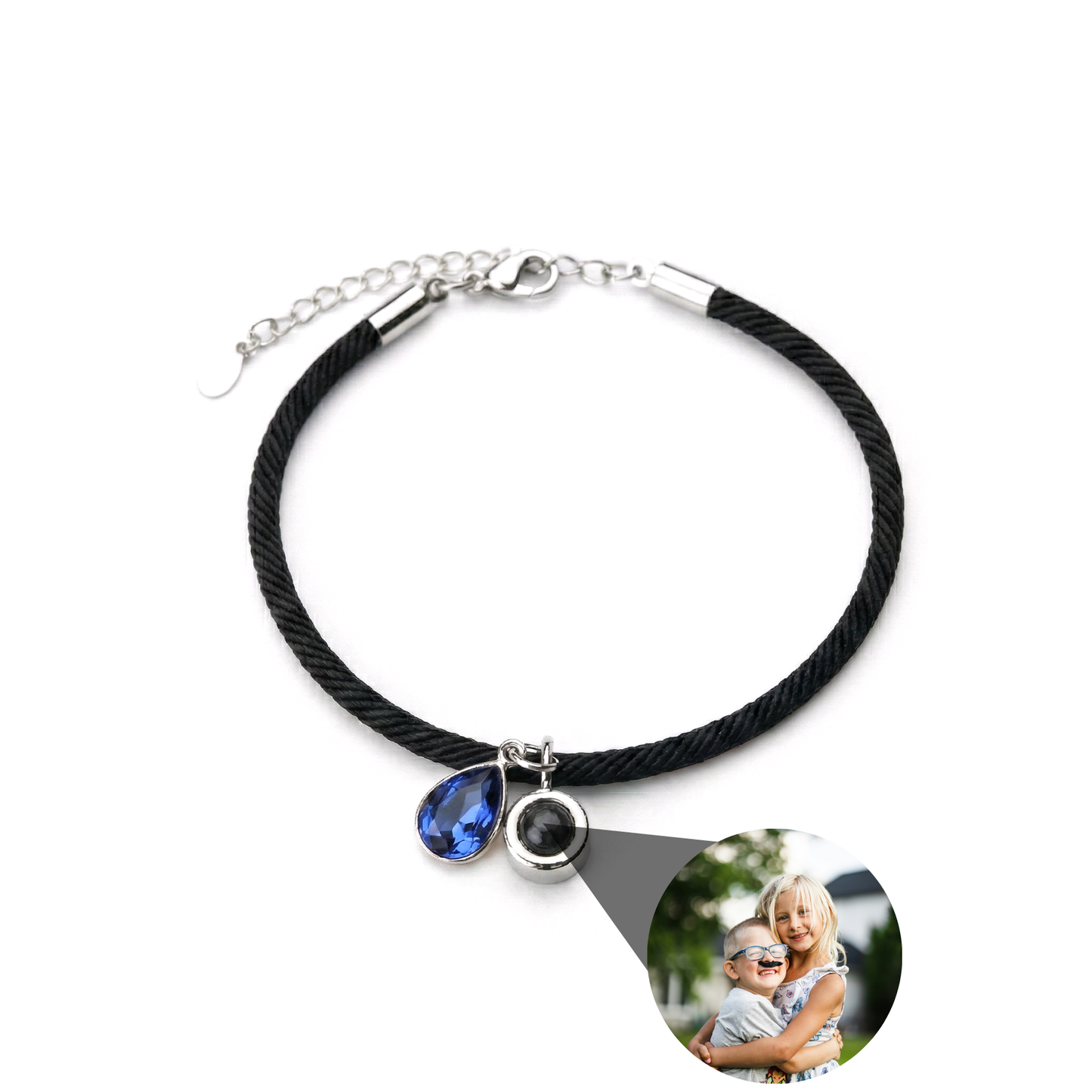 Personalised Photo Bracelet – Essence Birthstone