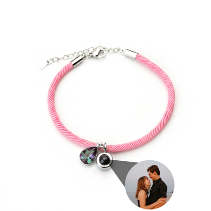 Personalised Photo Bracelet – Essence Birthstone