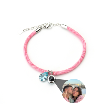 Personalised Photo Bracelet – Essence Birthstone