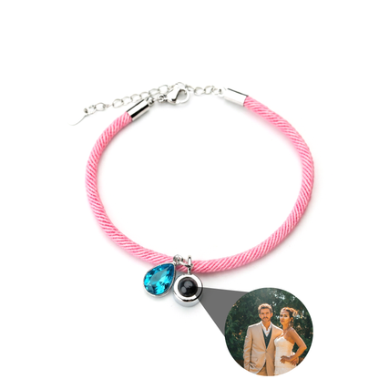 Personalised Photo Bracelet – Essence Birthstone