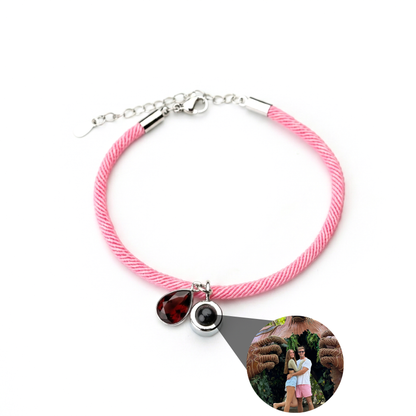Personalised Photo Bracelet – Essence Birthstone
