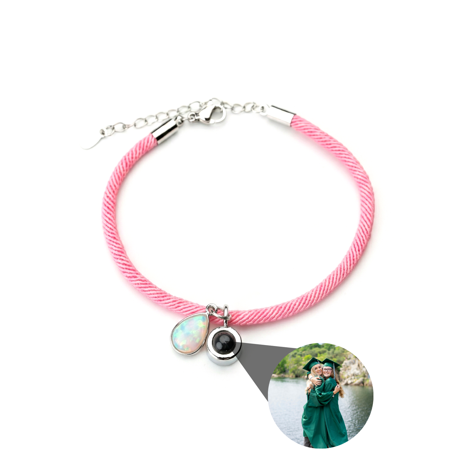 Personalised Photo Bracelet – Essence Birthstone