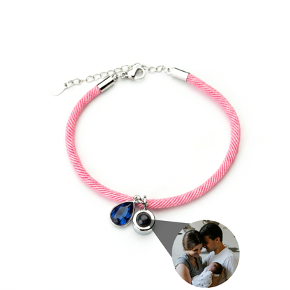 Personalised Photo Bracelet – Essence Birthstone