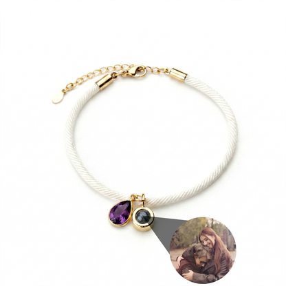 Personalised Photo Bracelet – Essence Birthstone