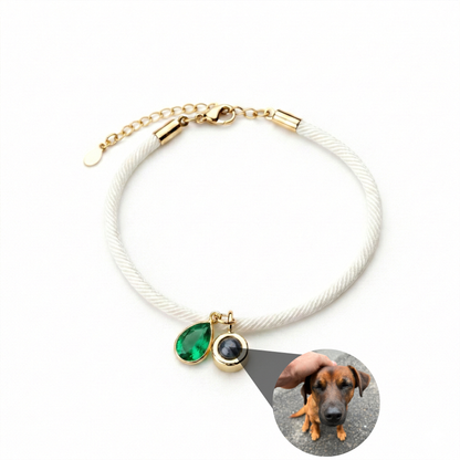 Personalised Photo Bracelet – Essence Birthstone