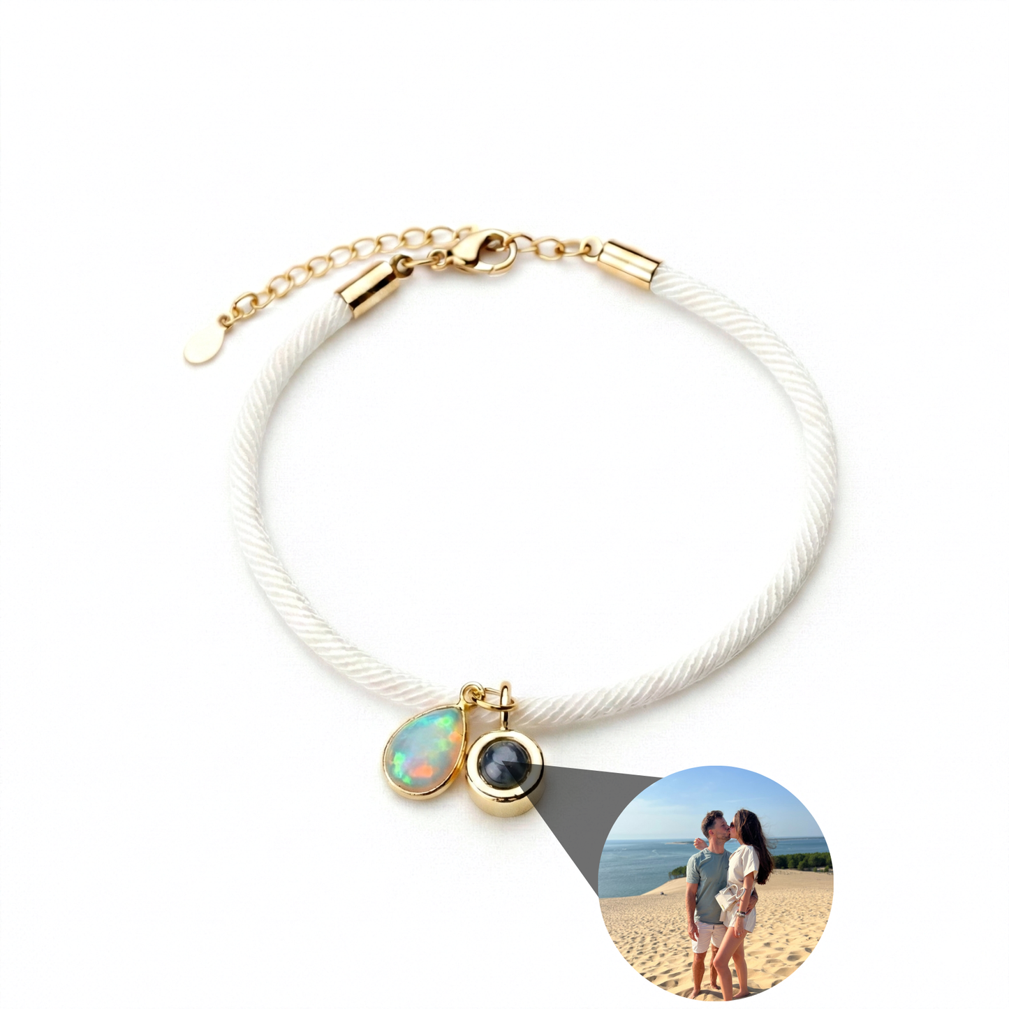 Personalised Photo Bracelet – Essence Birthstone