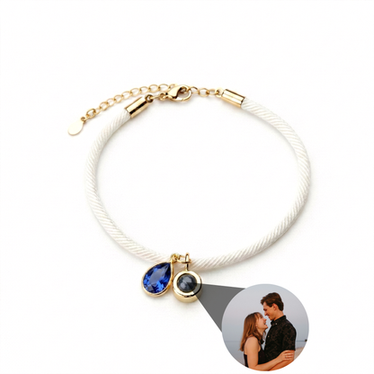 Personalised Photo Bracelet – Essence Birthstone