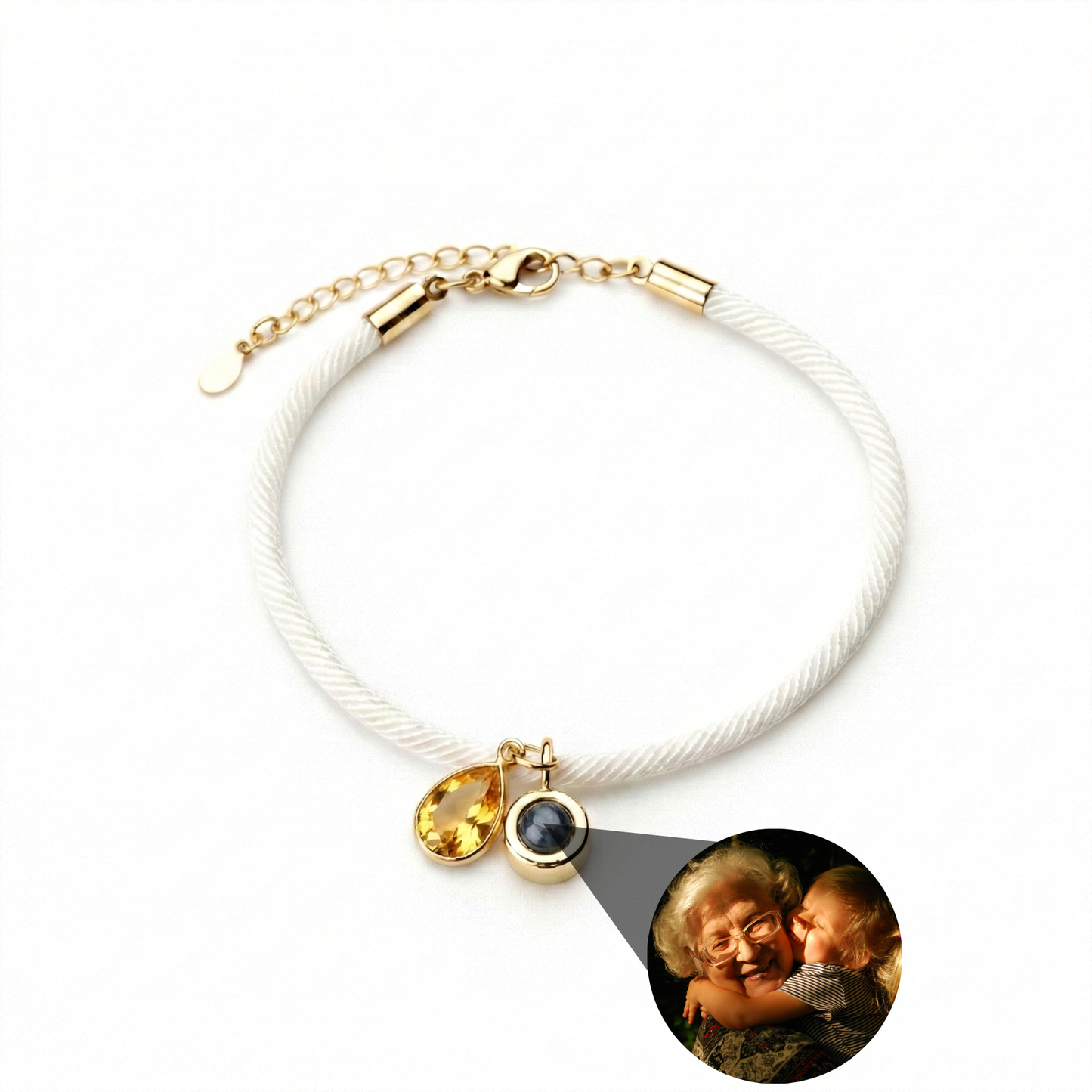 Personalised Photo Bracelet – Essence Birthstone