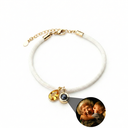 Personalised Photo Bracelet – Essence Birthstone