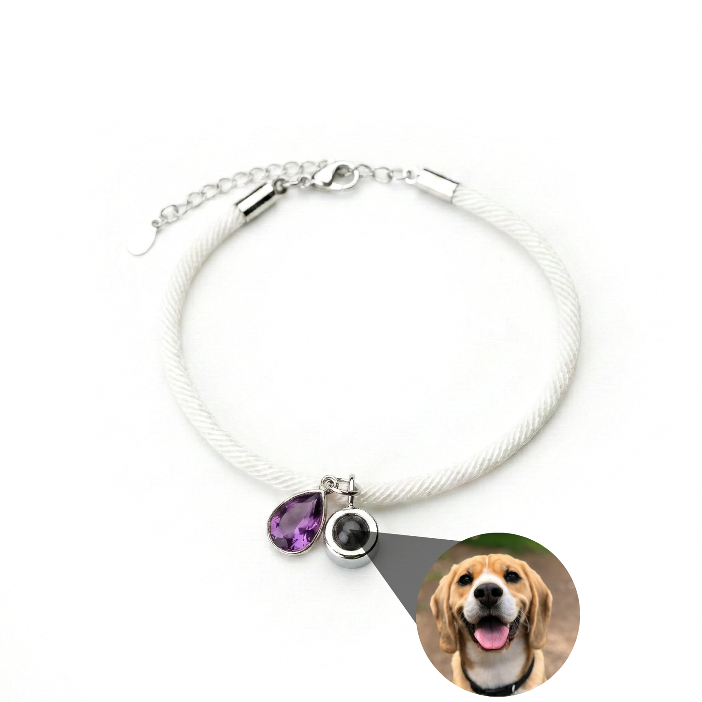 Personalised Photo Bracelet – Essence Birthstone