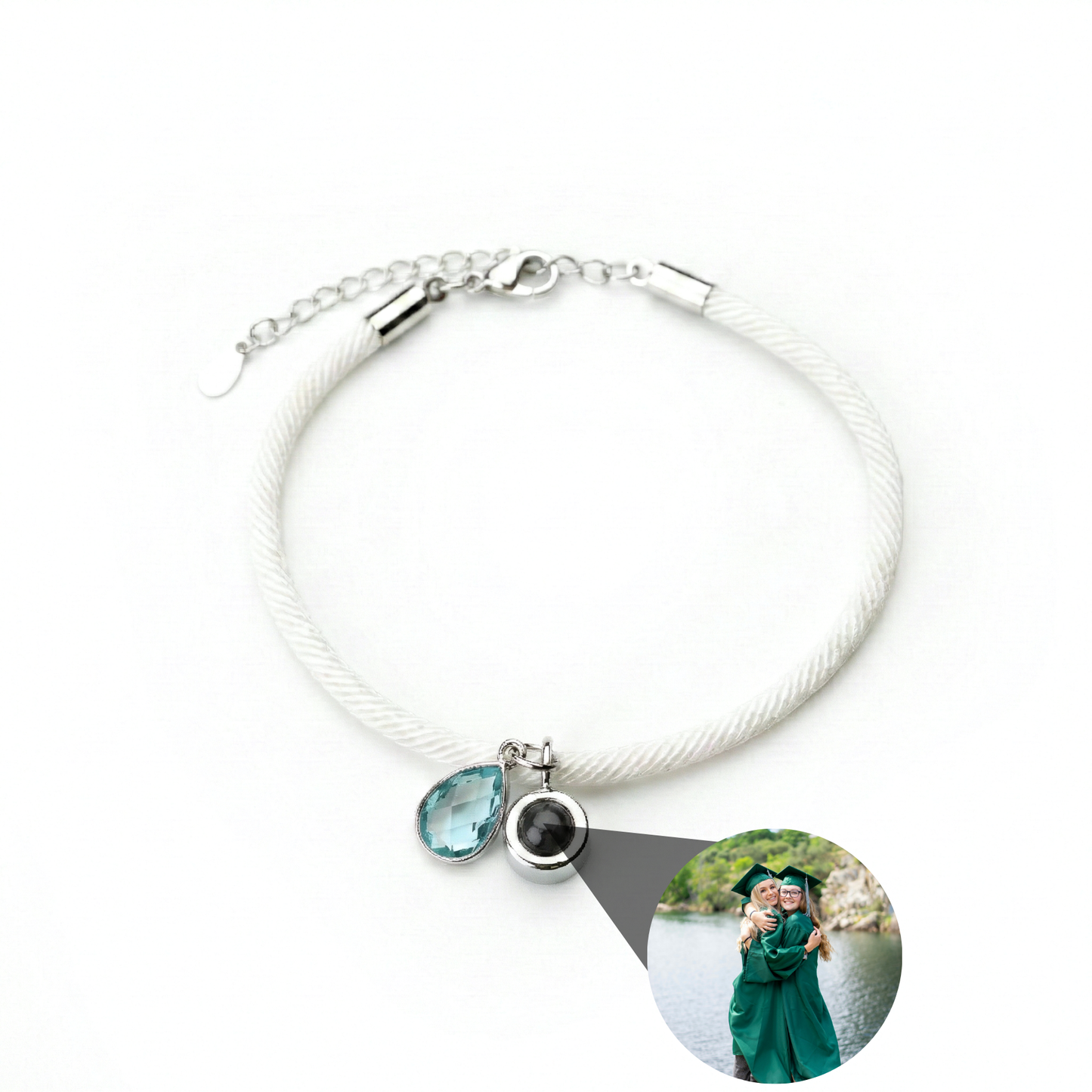 Personalised Photo Bracelet – Essence Birthstone