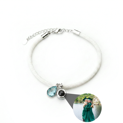 Personalised Photo Bracelet – Essence Birthstone