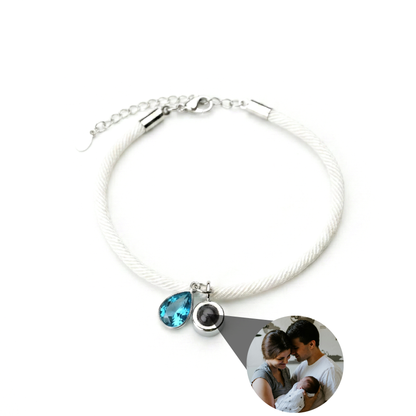 Personalised Photo Bracelet – Essence Birthstone