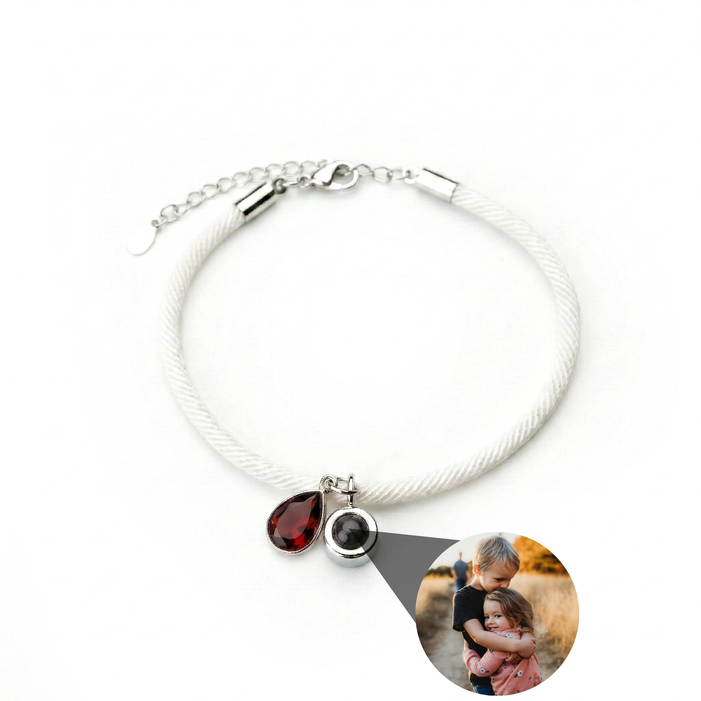 Personalised Photo Bracelet – Essence Birthstone