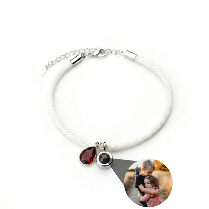 Personalised Photo Bracelet – Essence Birthstone