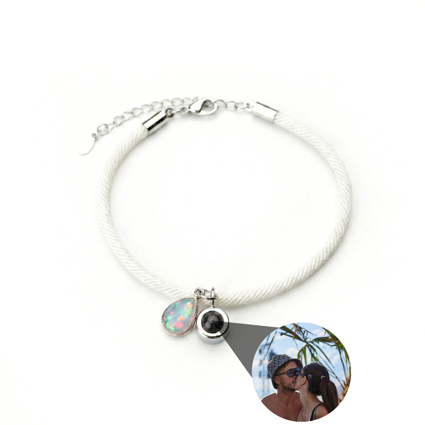 Personalised Photo Bracelet – Essence Birthstone