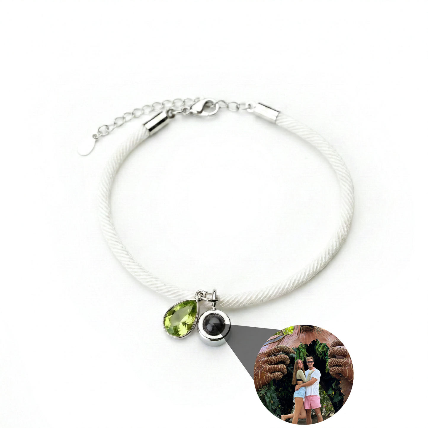 Personalised Photo Bracelet – Essence Birthstone