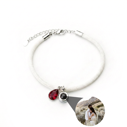 Personalised Photo Bracelet – Essence Birthstone