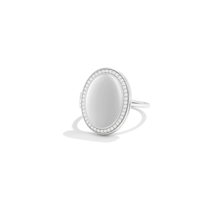 Personalised Photo Locket Ring – Heart