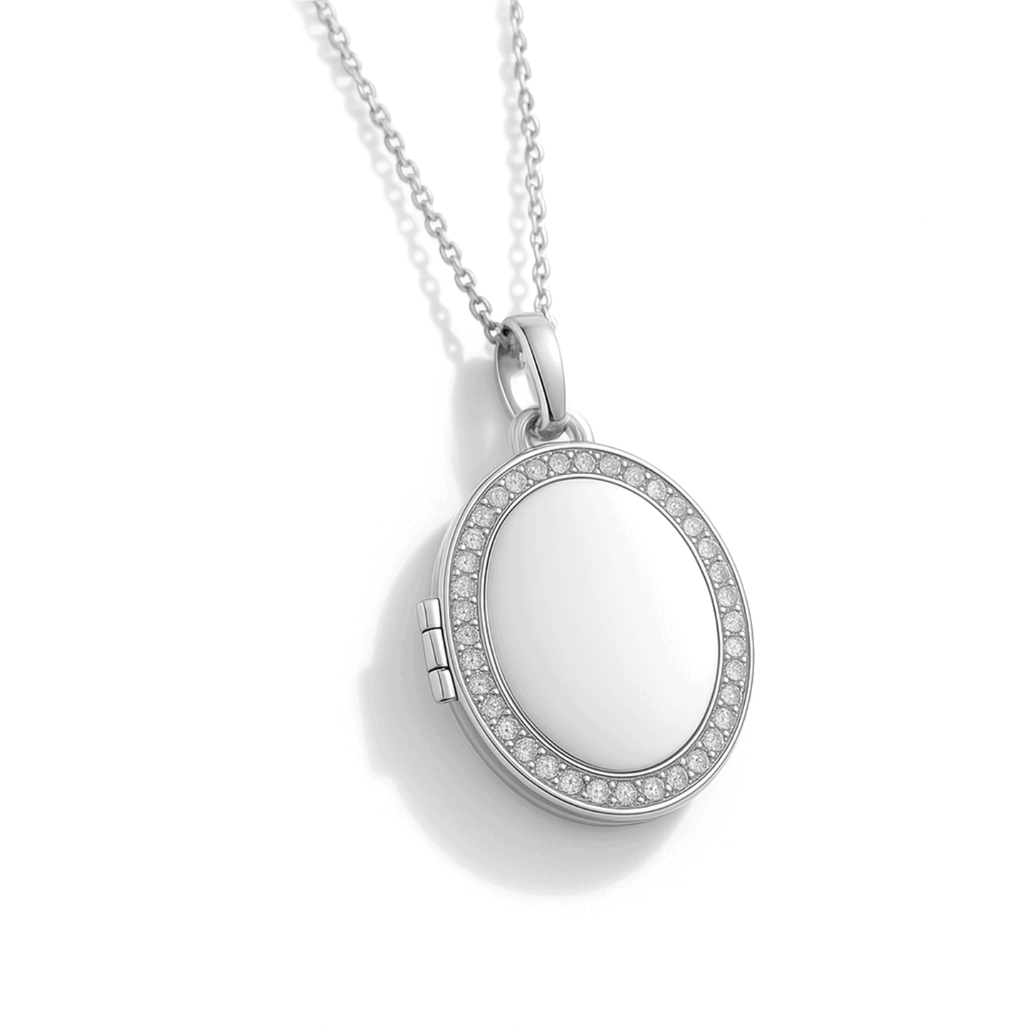 Personalised Photo Locket Necklace – Oval