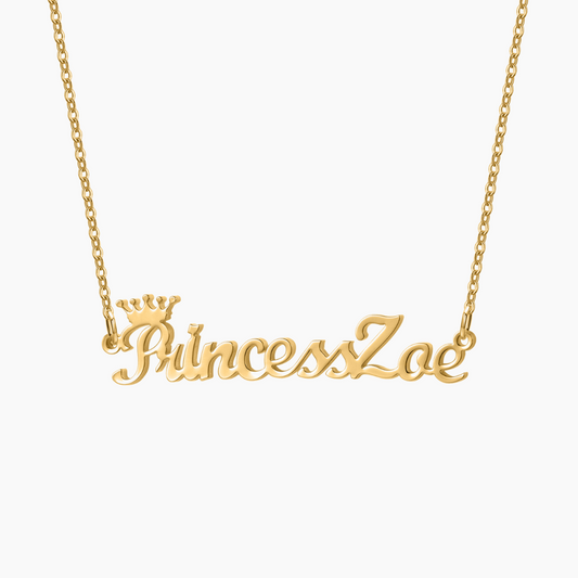Personalised Royal Name Necklace