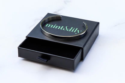 Fully Custom Personalised Engraved Cuff Bangle – Bespoke Message