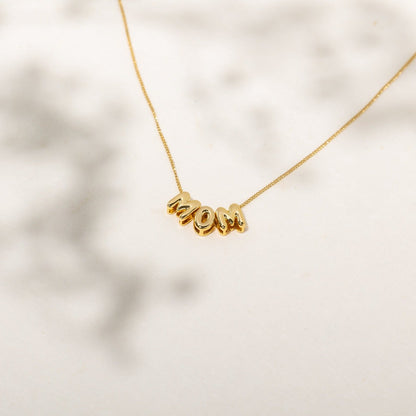 Bubble Name Necklace