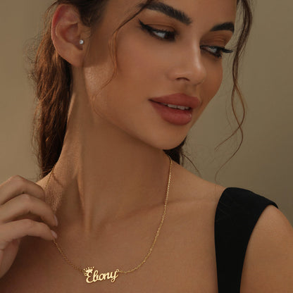 Personalised Royal Name Necklace