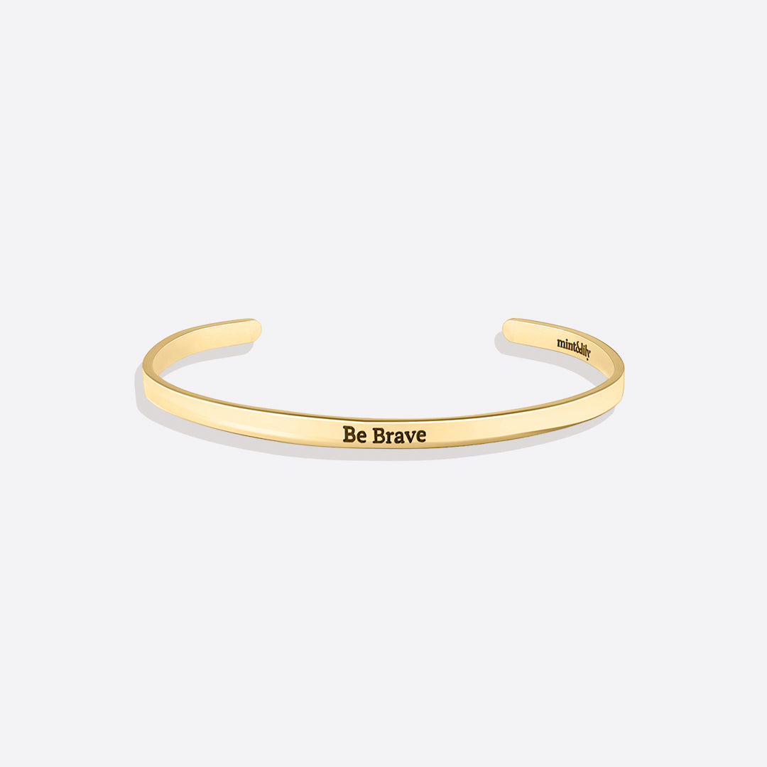 Custom Thin Personalised Engraved Cuff Bangle – Minimalist Bracelet
