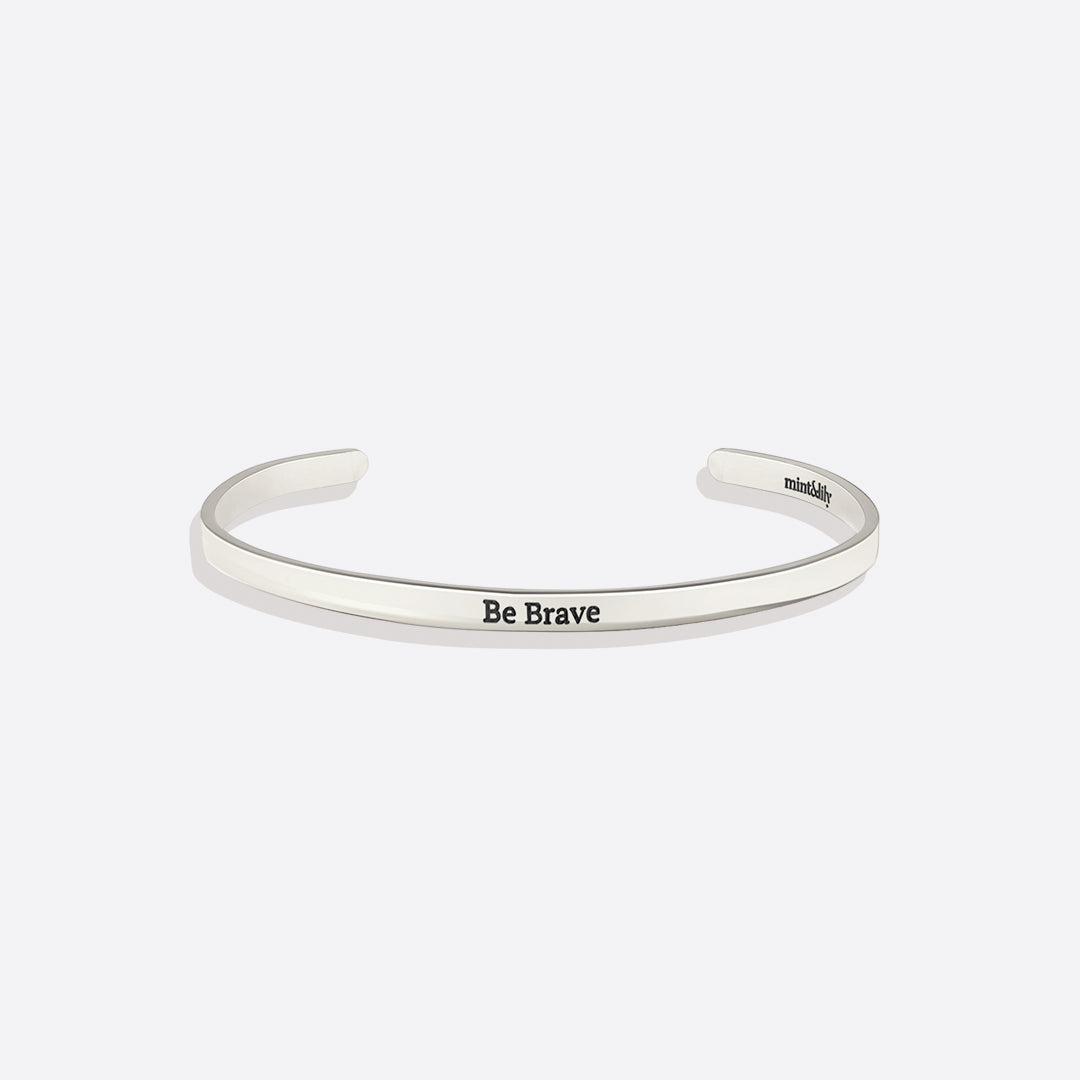 Custom Thin Personalised Engraved Cuff Bangle – Minimalist Bracelet