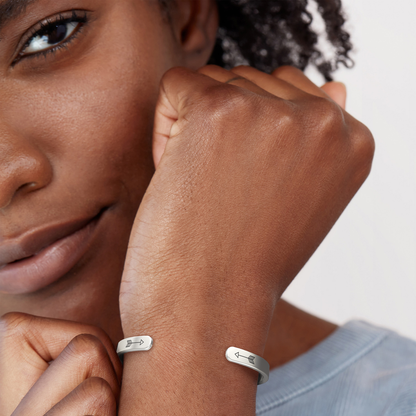 ‘Bonus Daughter’ Personalised Engraved Cuff Bangle – Step Daughter Gift